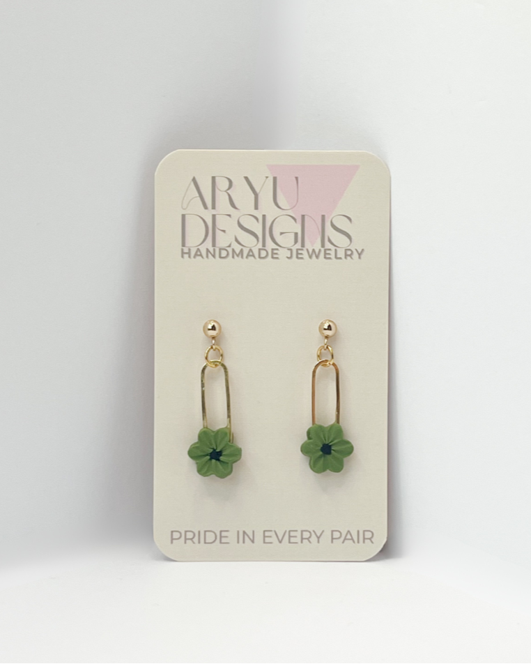 Bloom Clip Dangles - Sprout