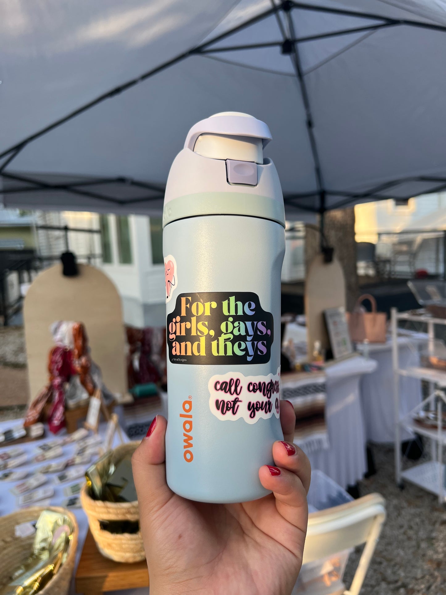 Girls, Gays, and Theys Sticker