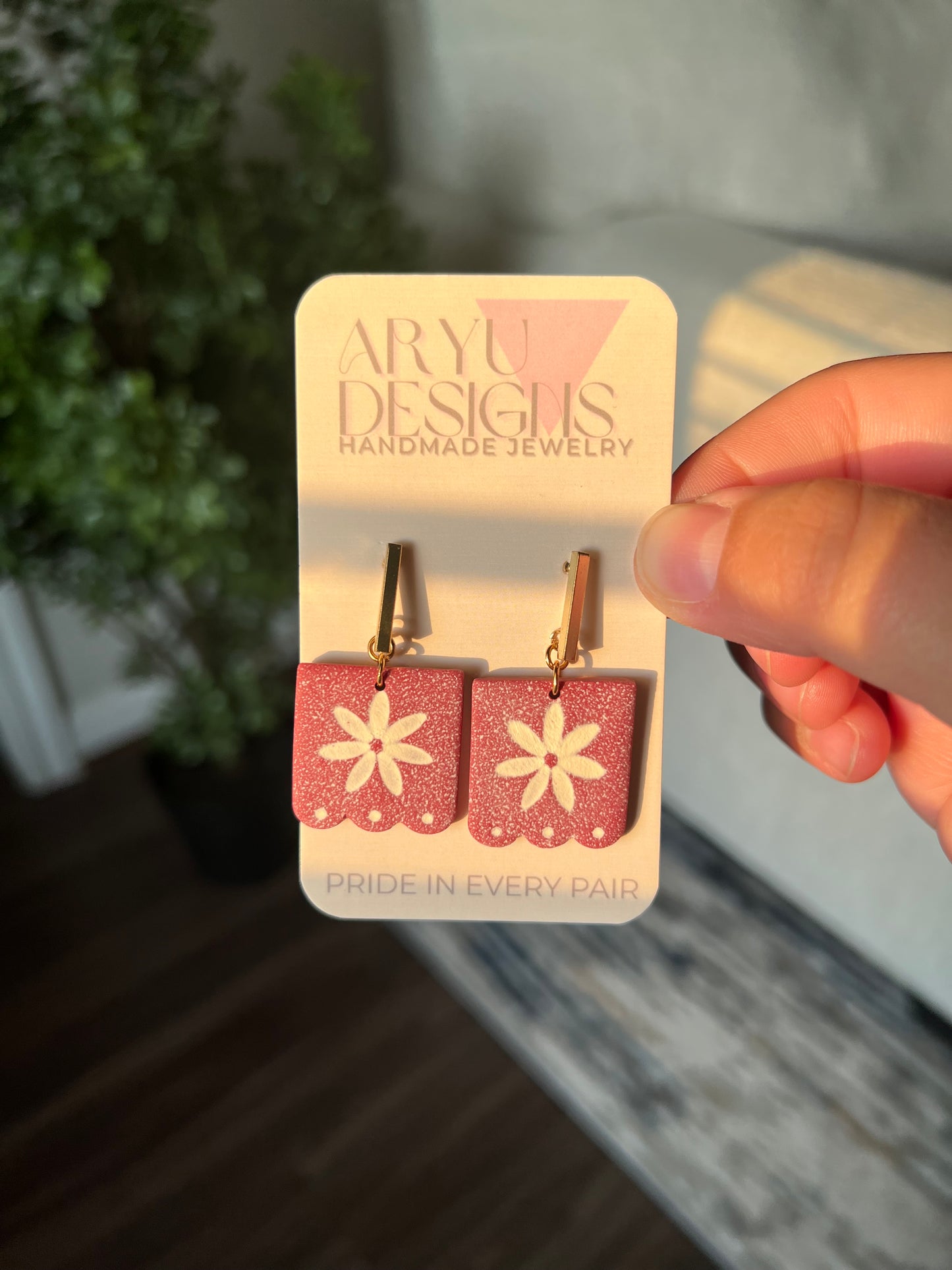 Papel Picado Dangles - Merlot