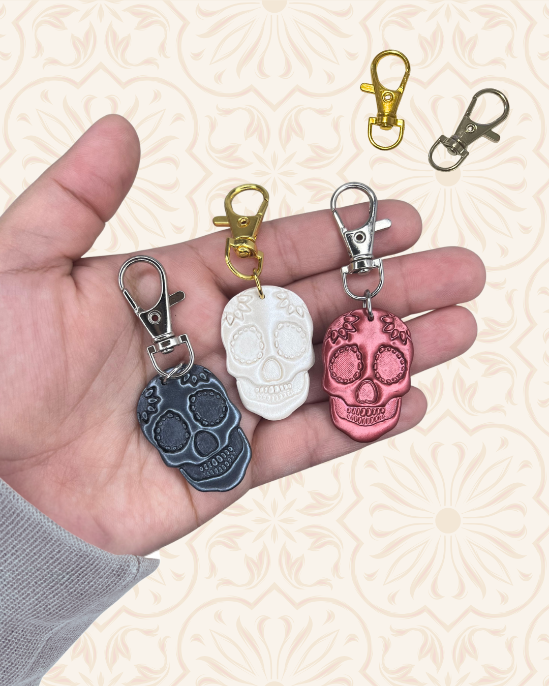 Sugar Skulls - Bag Charms
