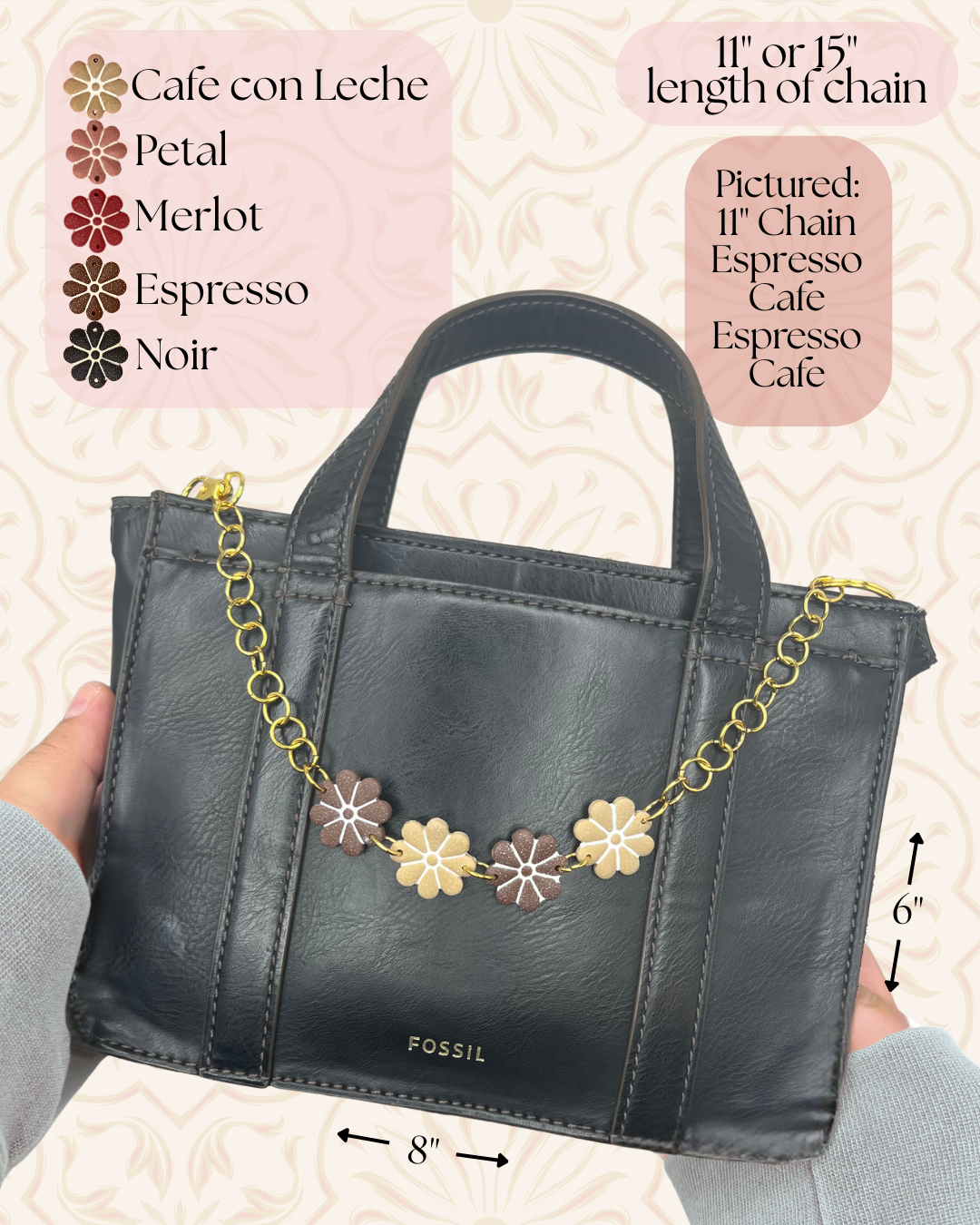 Flower Power - Bag Chains