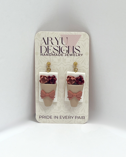 Flower Bouquet - Dangles