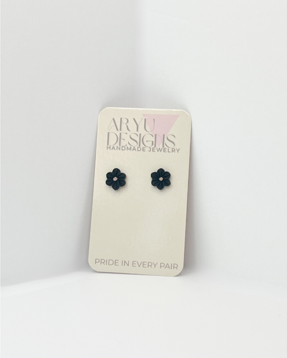 In Bloom Studs - Noir