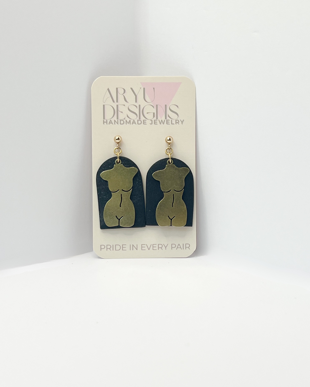 Body Statement Dangles - Noir