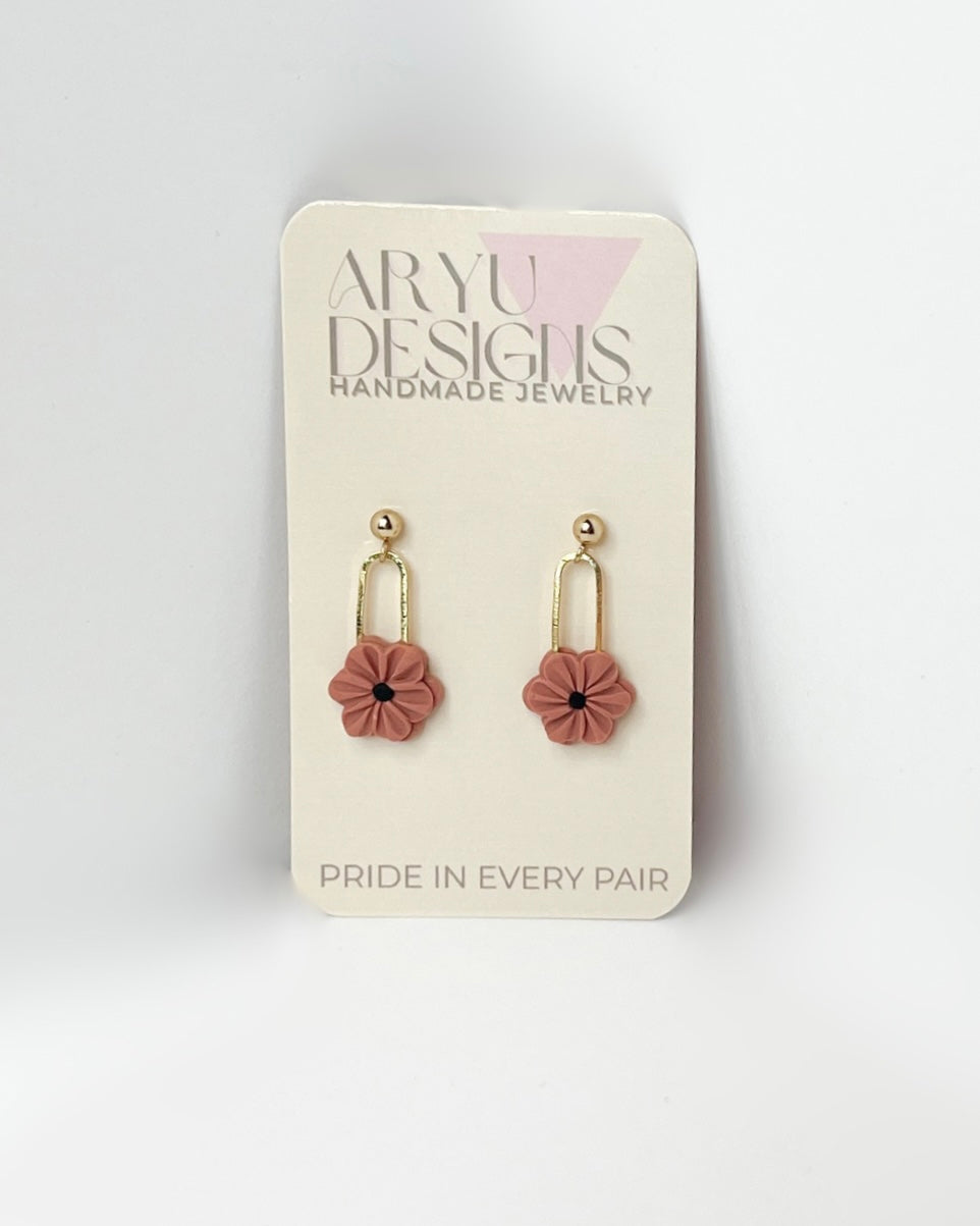Bloom Clip Dangles - Petal