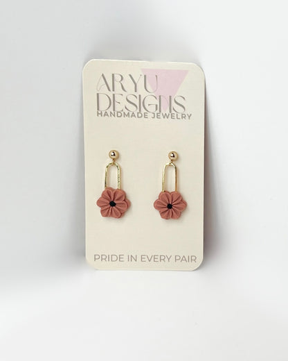 Bloom Clip Dangles - Petal