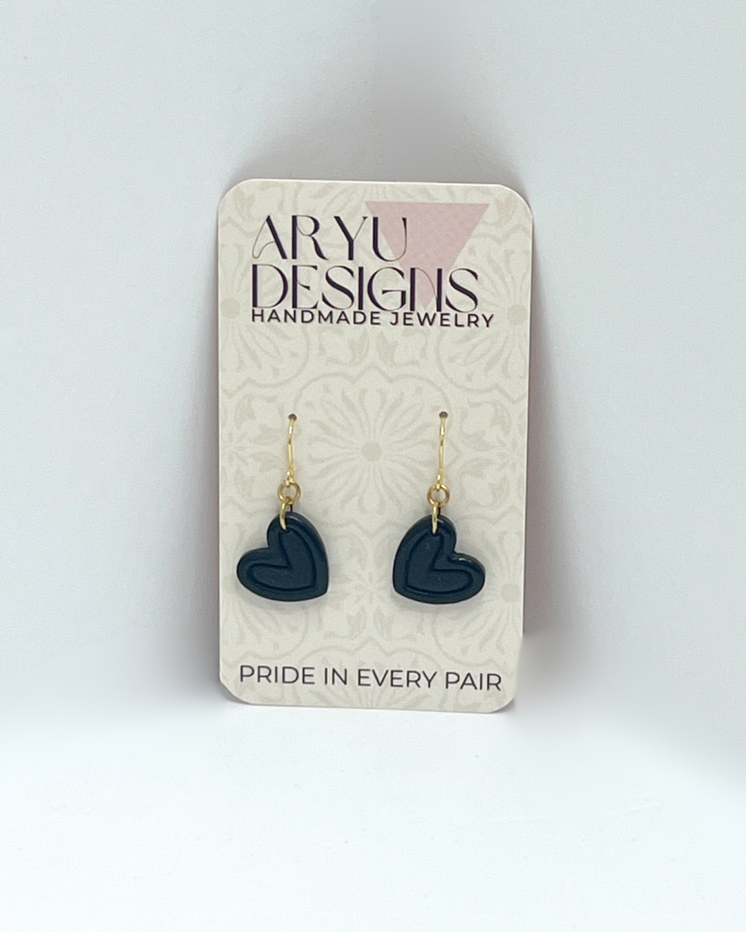 Beveled Heart Dangles