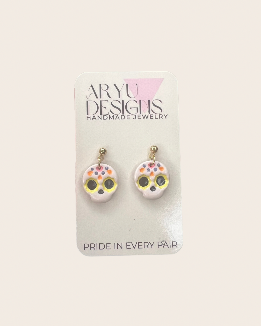 Mini Sugar Skull Dangles