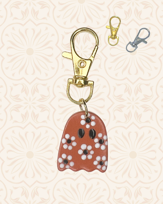 Talavera Ghost Bag Charm
