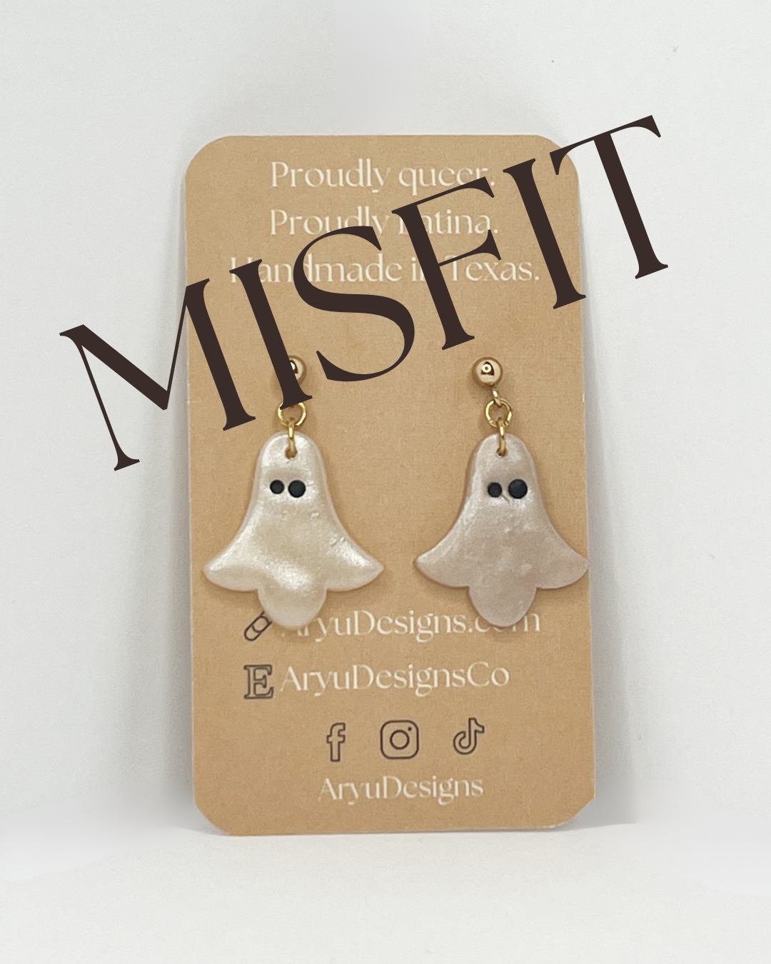 Ghost Dangles - Shimmery *MISFIT*