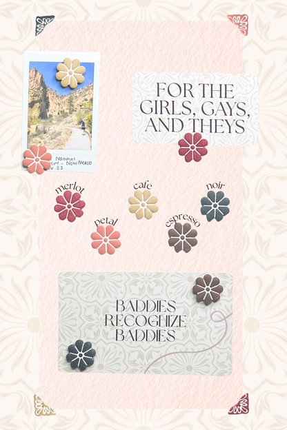 Flower Magnets