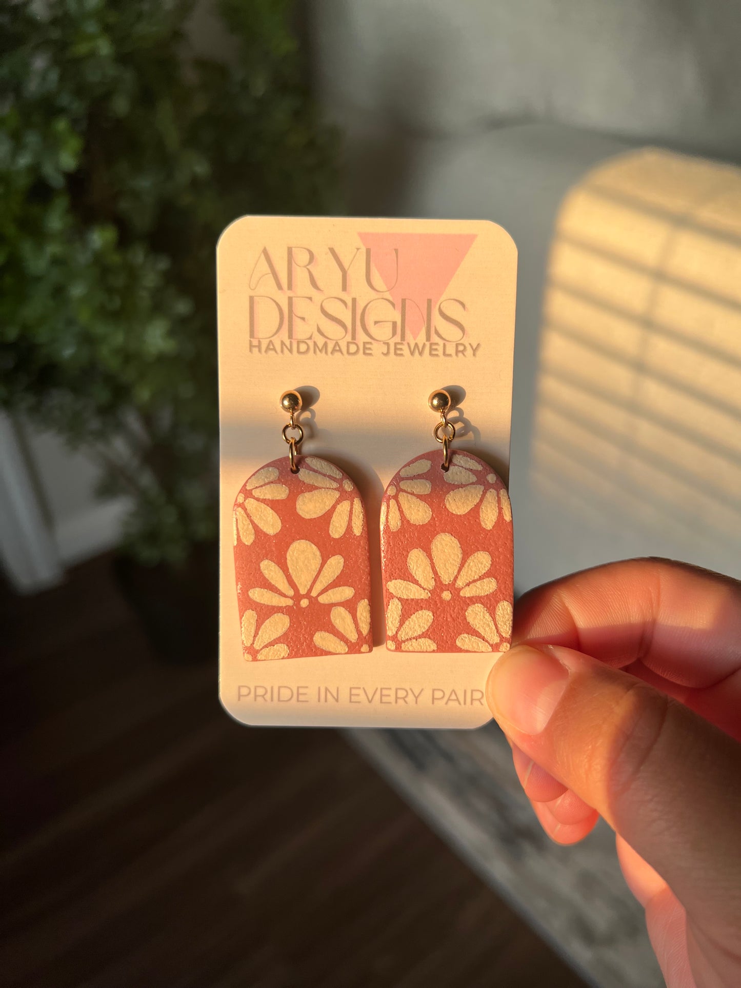 Talavera Arch Dangles - Petal