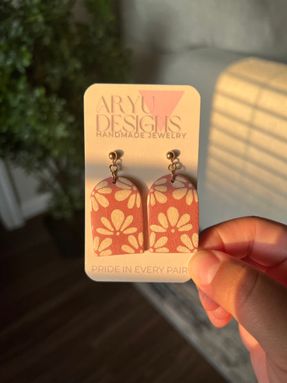 Talavera Arch Dangles - Petal