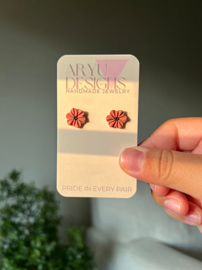 In Bloom Studs - Petal