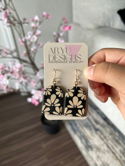 Talavera Arch Dangles - Noir