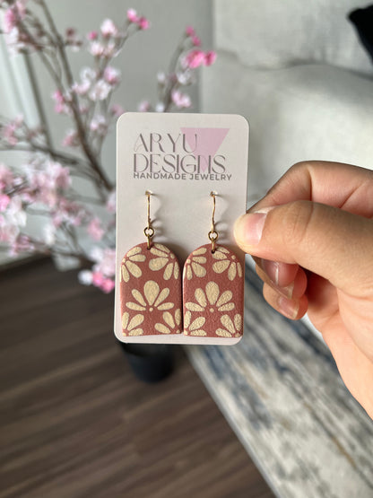 Talavera Arch Dangles - Petal