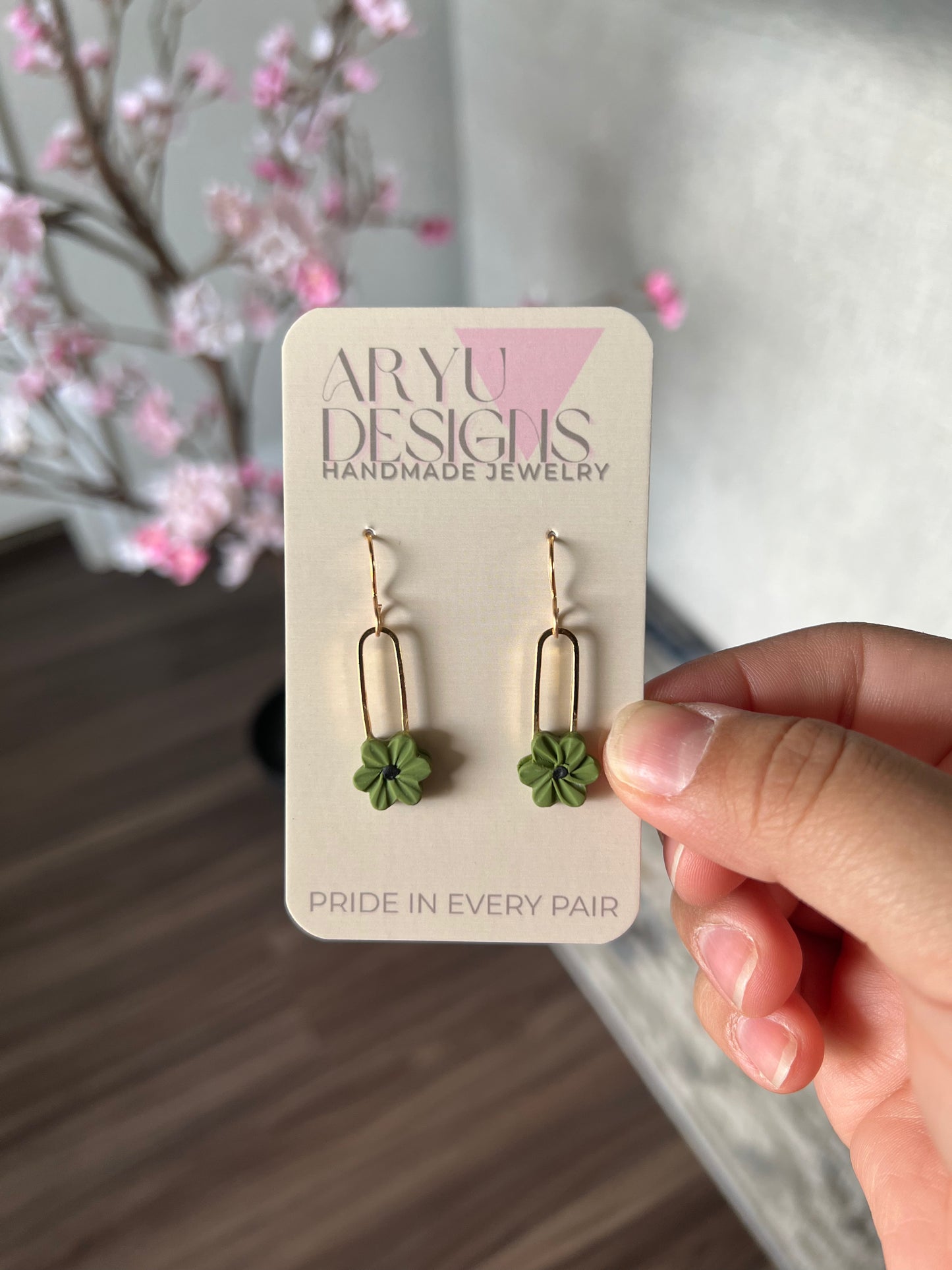Bloom Clip Dangles - Sprout