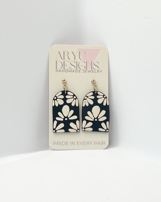 Talavera Arch Dangles - Noir